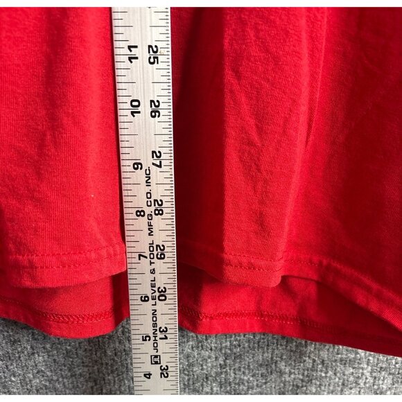 Cutting Class For A Cure 2019 Red T-Shirt Jerzees Dri-Power 2XL Cotton Blend - Picture 3 of 8
